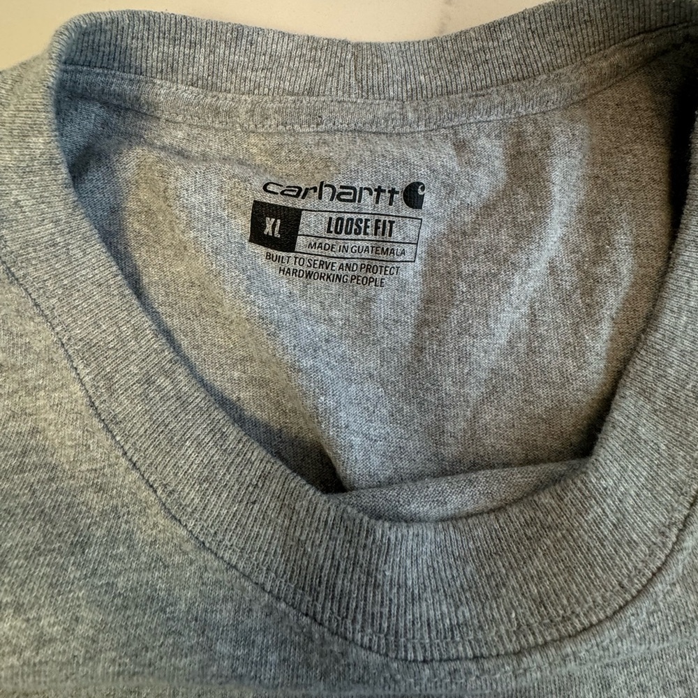 Carhartt Light Gray T Shirt - Picture 5 of 5